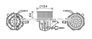 AVA QUALITY COOLING ai8392 -  Электродвигатель, вентиляция салона